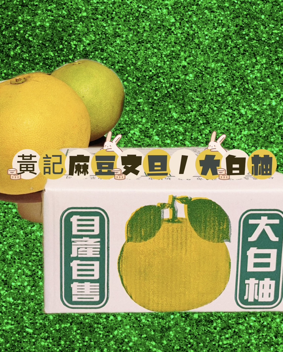 黃記麻豆文旦大白柚-頂級老欉麻豆大白柚商品圖